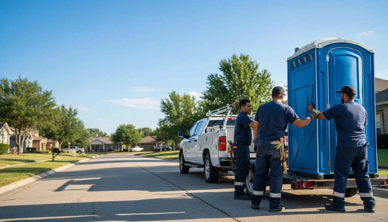 Portable Toilet Rental in Haughton, LA near me